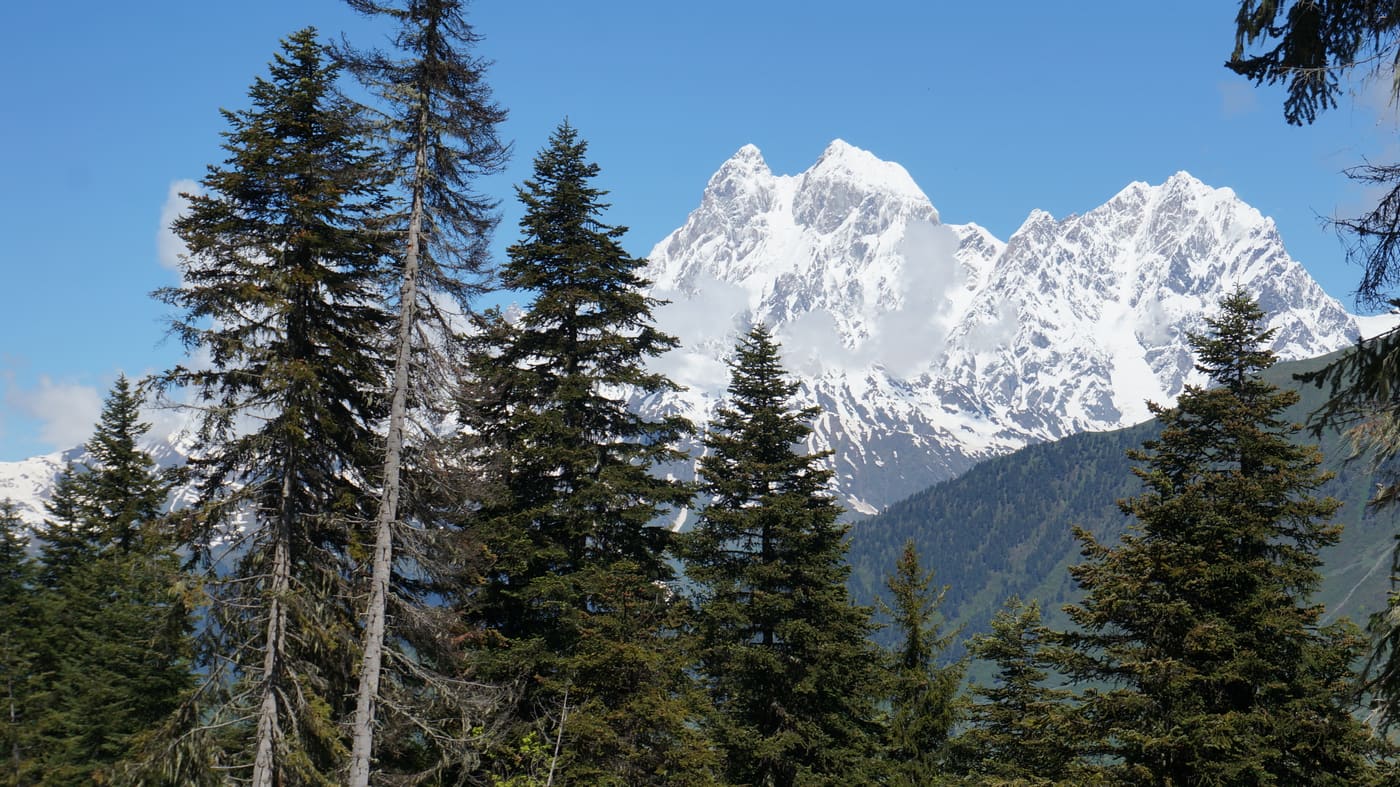 Sarah Bennett at Svaneti Mountains